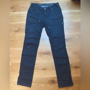 12x34 Dovetail Workwear black denim pants